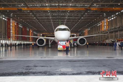 資料圖：國(guó)產(chǎn)大飛機(jī)C919。張亨偉 攝